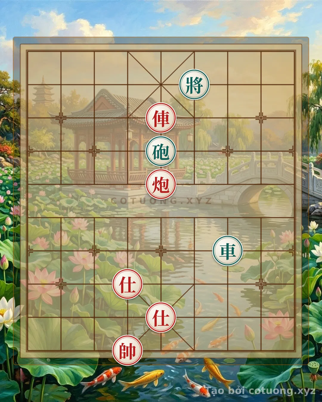 Challenge: Xiangqi: Red Chariot Retreats to File 5, Rank 8 - Hidden Strategy for Black Cannon - Can you solve it?