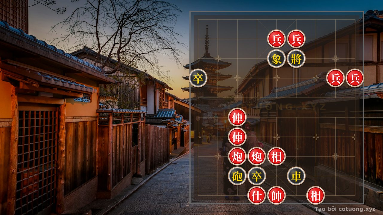 Thế cờ: The Ultimate Xiangqi Challenge: When 2 Rooks, 2 Cannons and 4 Pawns Face a Single Rook and Cannon - The Reverse Strategy from the Depths of the Board — Cờ Tướng Online