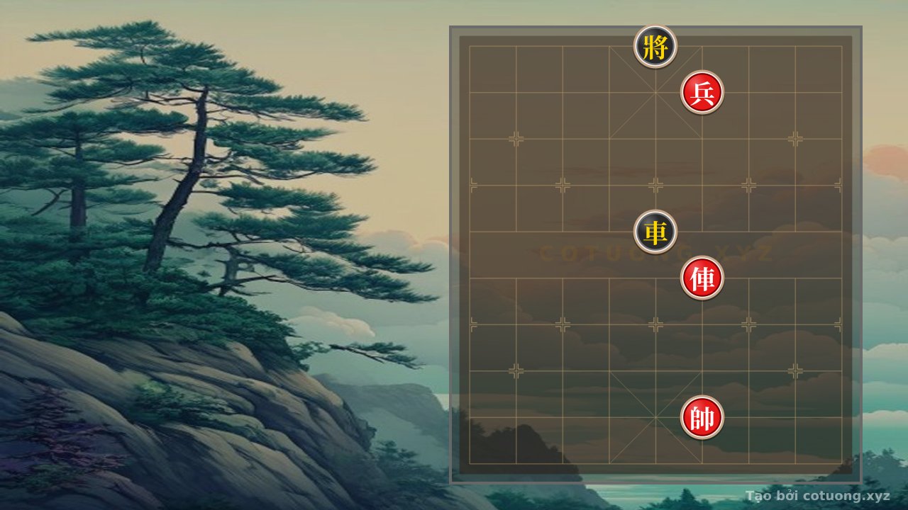 Thế cờ: Black Chariot Trap on 5th File, 6th Rank: Defensive Strategy for the Black General — Cờ Tướng Online