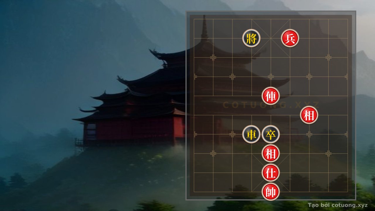 Thế cờ: The Ultimate Rook Cannon Advisor Two Bishops Decisive Battle – Win in 5 Moves — Cờ Tướng Online