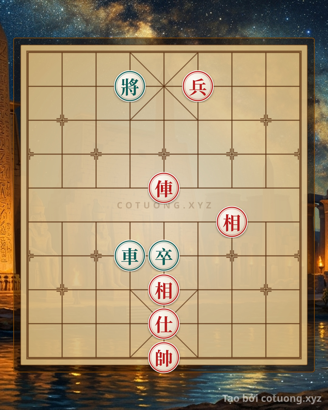 Challenge: The Ultimate Rook Cannon Advisor Two Bishops Decisive Battle – Win in 5 Moves - Can you solve it?