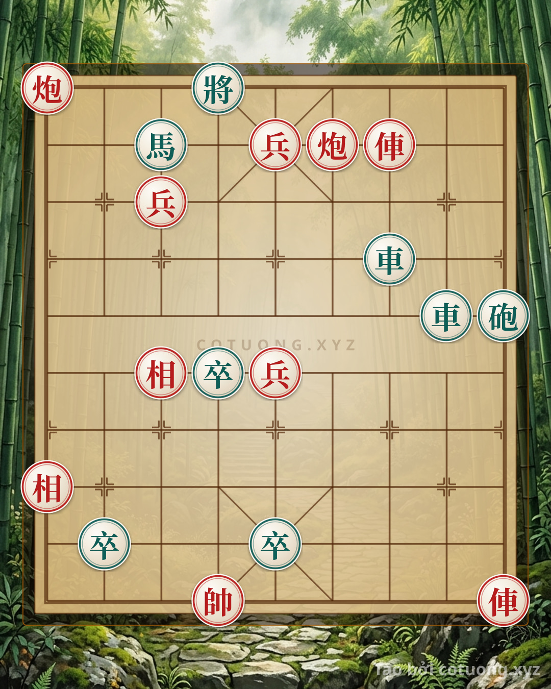 Challenge: Xiangqi: Red's Rook Thrust on the Seventh Rank Strategy - Can you solve it?