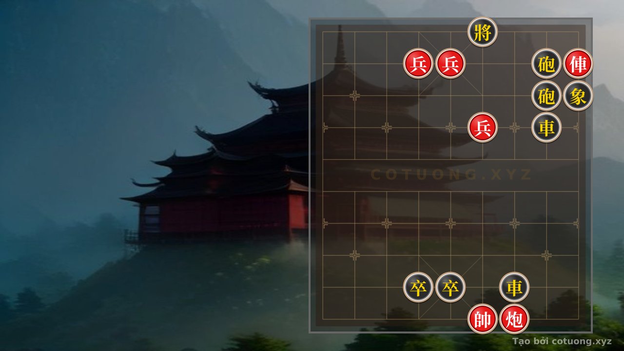 Thế cờ: The 'Chariot vs. Cannon' Formation - Defense Tips for Black in the 1/10 Opening — Cờ Tướng Online