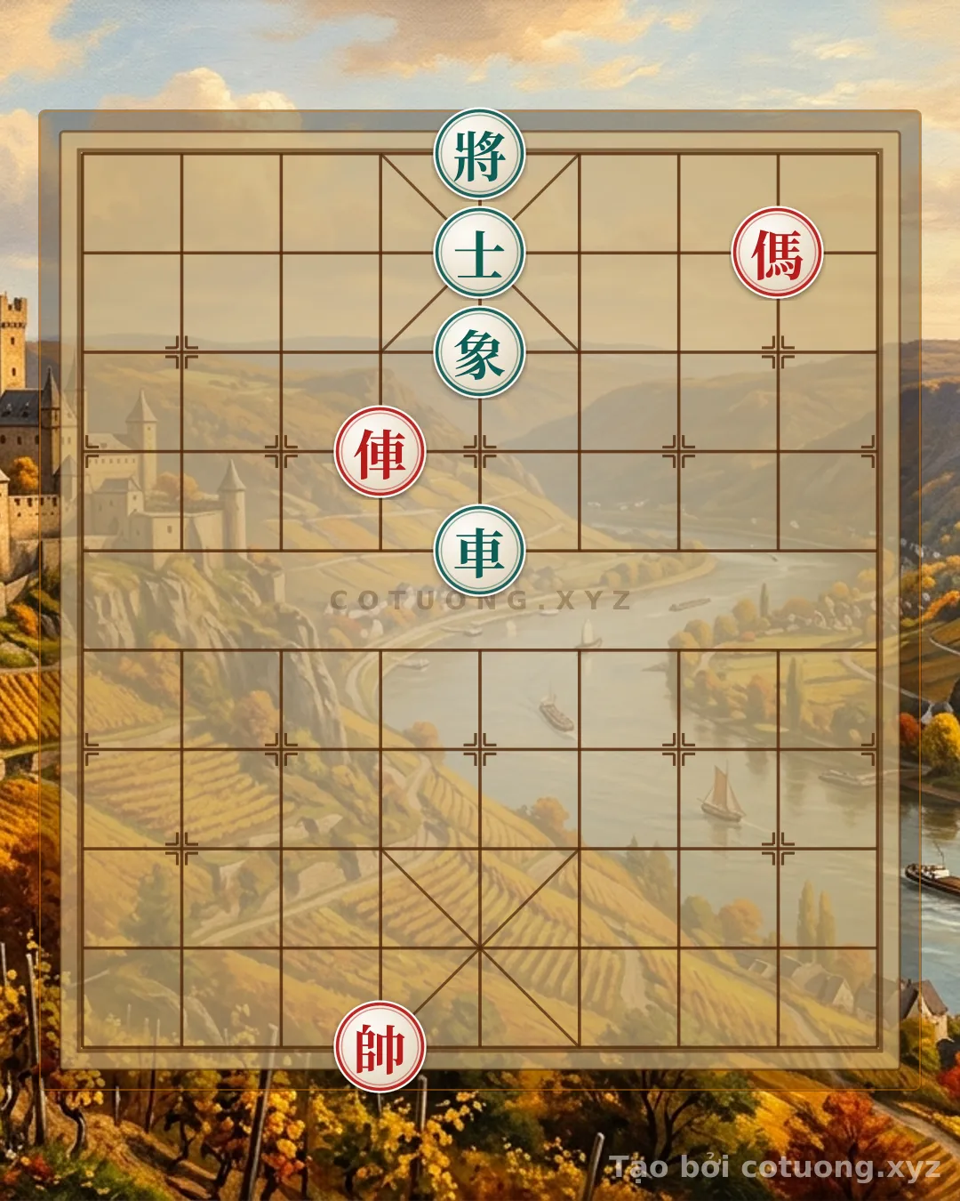 Challenge: Red Chariot Charge: Tactical Secrets When Forces Are Uneven - Can you solve it?