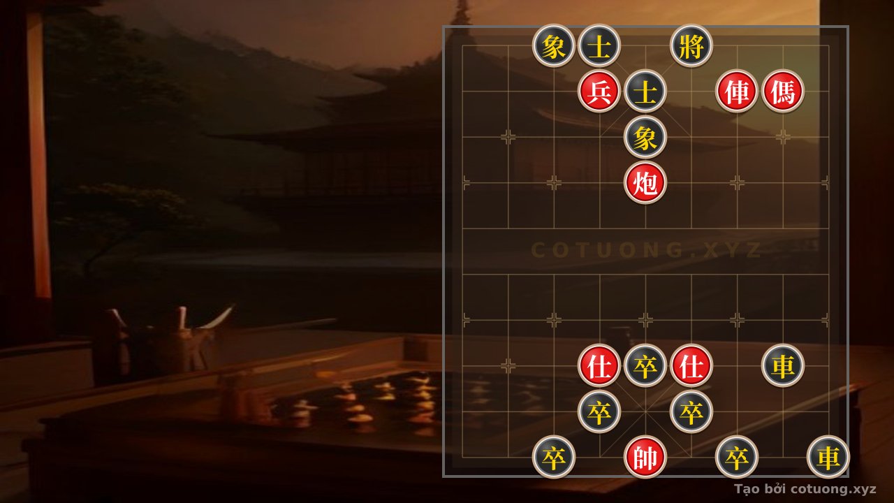 Thế cờ: Defensive Counterattack Techniques in Xiangqi: Neutralizing the Black's Threat to Reverse the Tide — Cờ Tướng Online