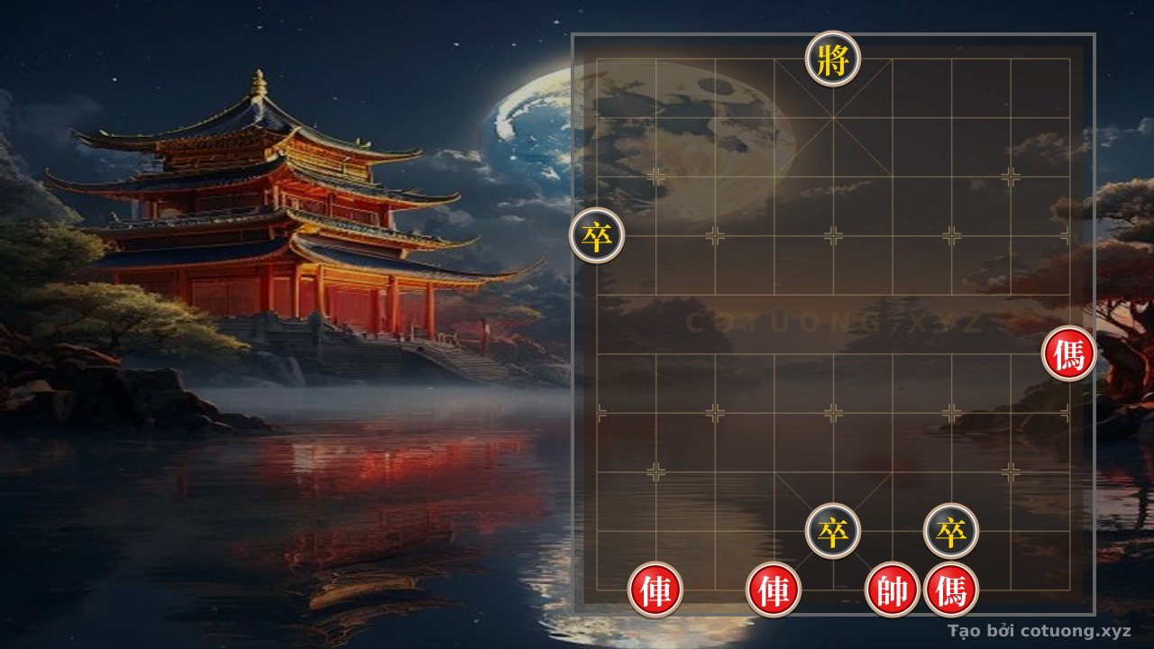 Thế cờ: Xiangqi Formation 'Two Horses Between the Rivers' - Unexpected Counterattack Strategy for Red — Cờ Tướng Online