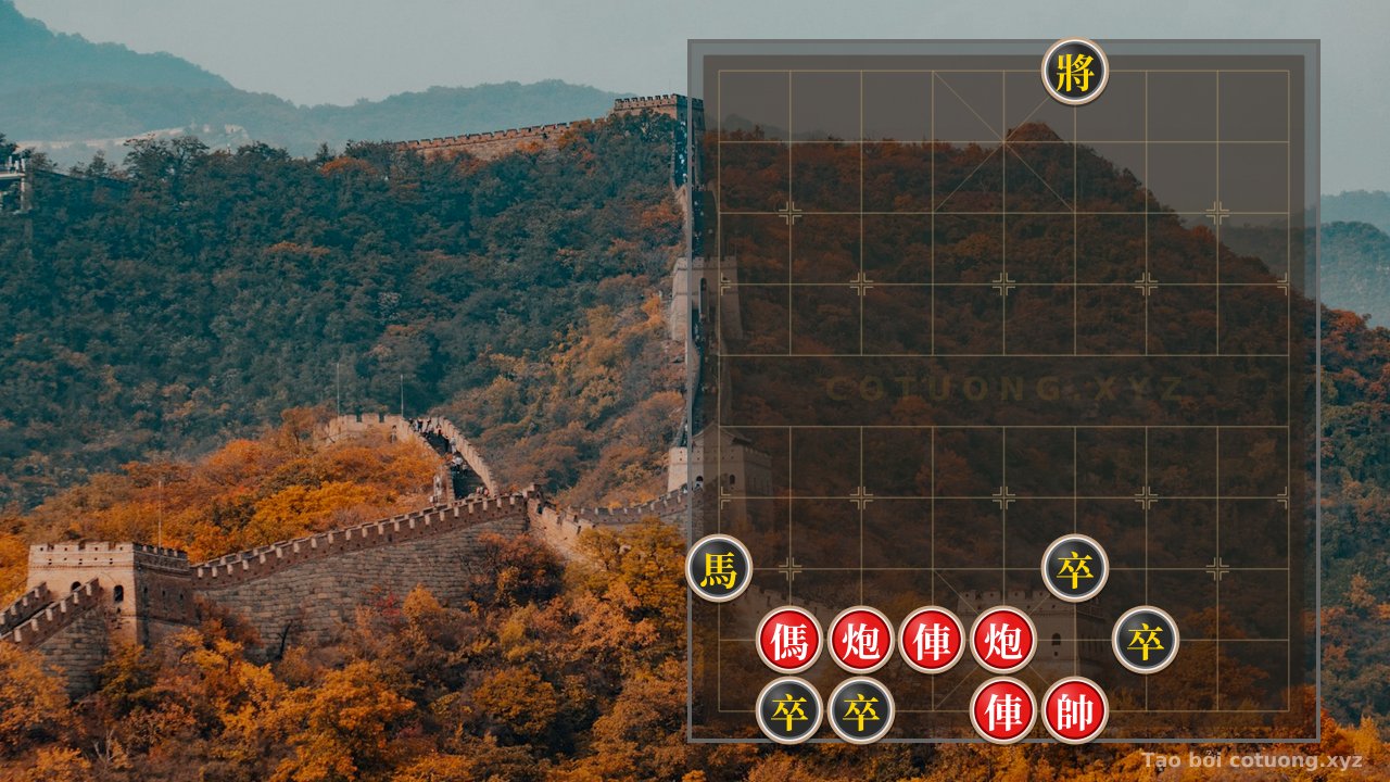 Thế cờ: The Secret of the '15c6' Position - What Should Black Do When the Red Horse Threatens the King? — Cờ Tướng Online