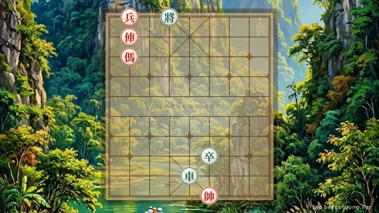 Thế cờ: The Deadly Traps in Xiangqi: How Black Defends Against Red's Attacks? — Cờ Tướng Online