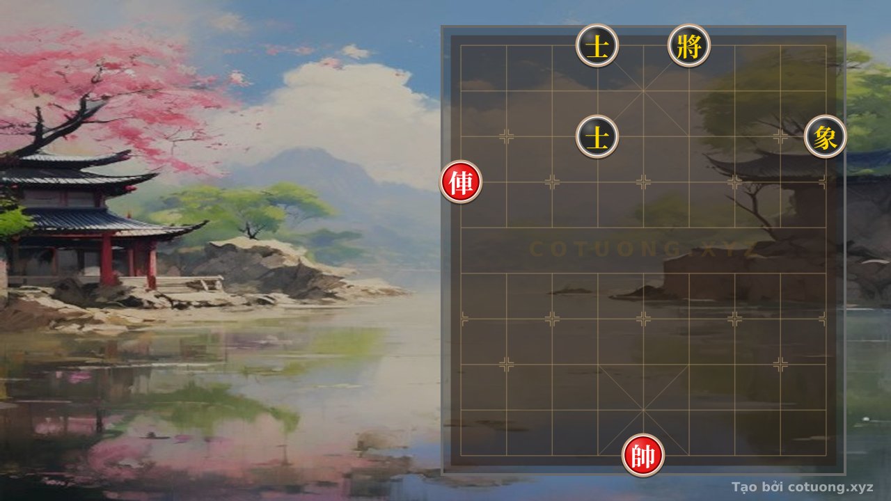 Thế cờ: The 'Red Chariot on 9th Rank, 7th File' Formation - A Strong Defensive Strategy for Black — Cờ Tướng Online
