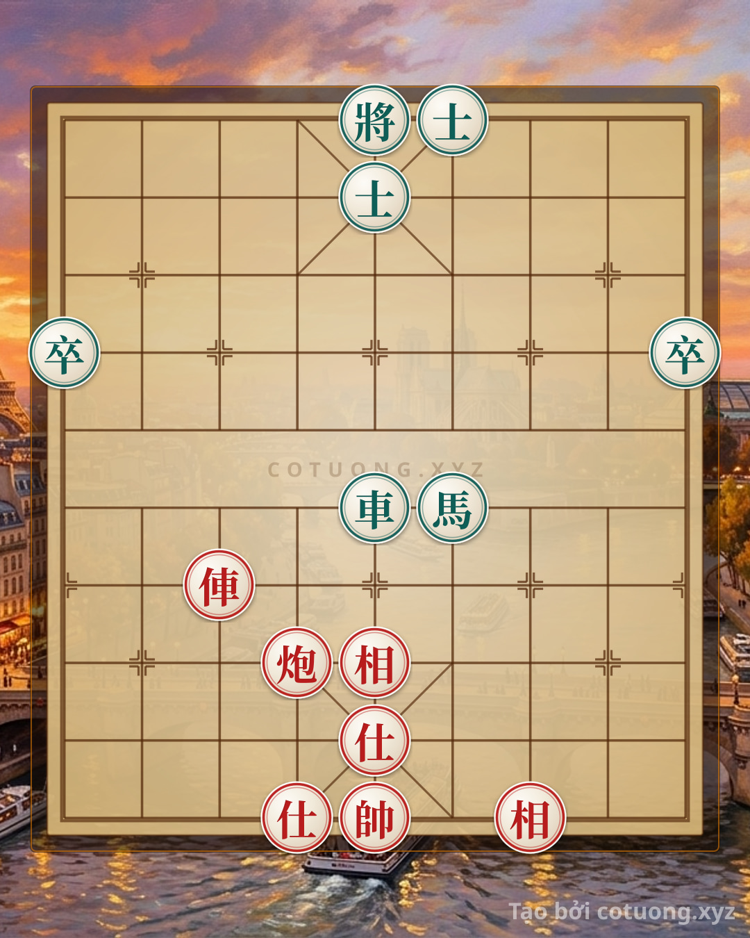 Challenge: Wolf Trap: General's Chess 7/10 - Red Chariot Breaks Through, Cannon Misses - Can you solve it?