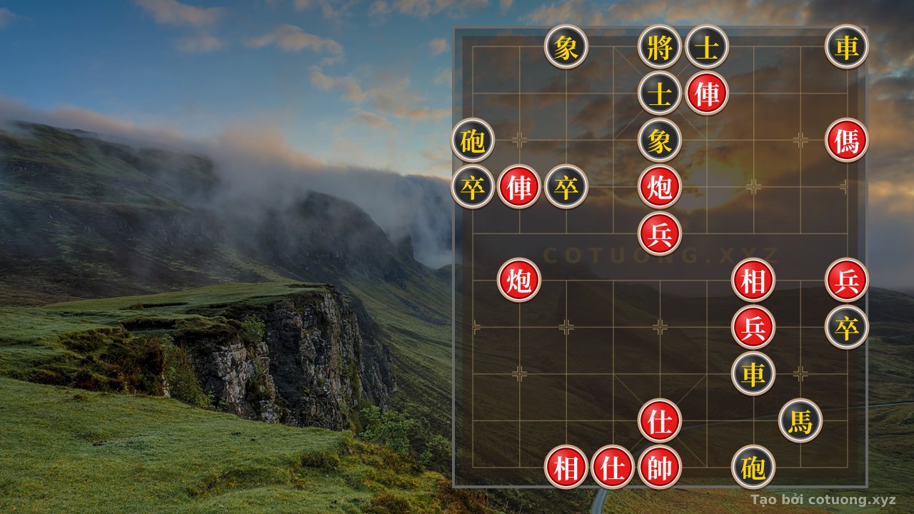 Thế cờ: Xiangqi Strategy: Red's Defense, Black's Counterattack - Lessons from the Mysterious Battle — Cờ Tướng Online