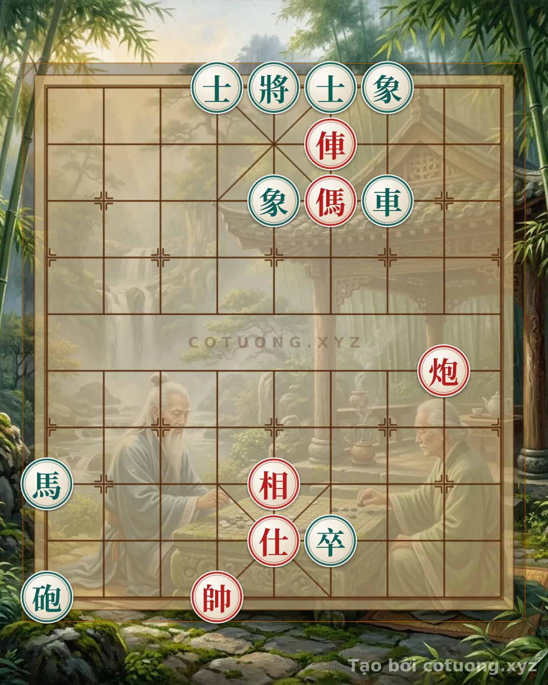 Thế cờ: Defensive Counterattack: The Miraculous Reversal from Position 73 — Cờ Tướng Online