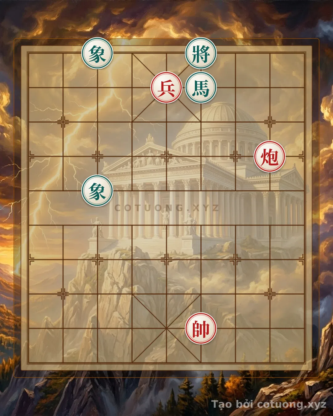 Challenge: The Art of Countering Red's Attacking Combinations in the 'Double Elephants Interlocking Feet' Formation - Can you solve it?