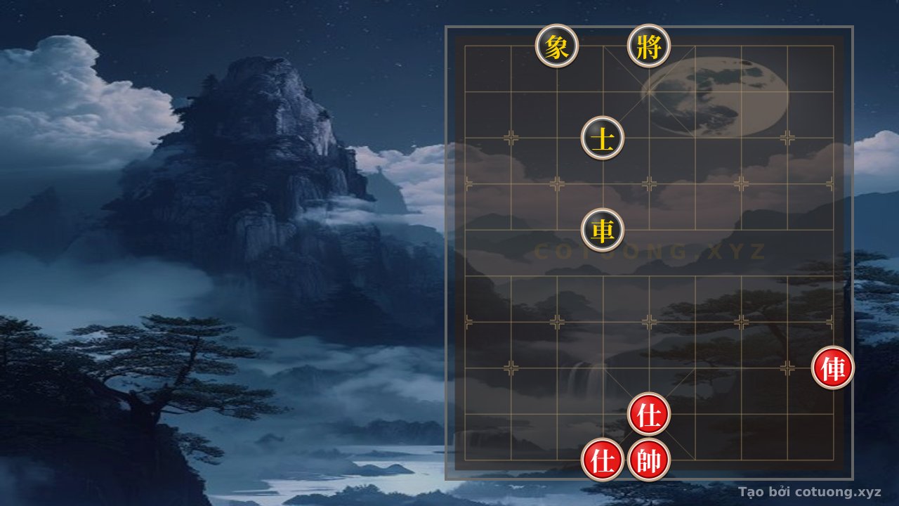 Thế cờ: The Ultimate Checkmate: Red Chariot vs. Black Elephant and Advisor in One Move - Chess Strategy #55af — Cờ Tướng Online