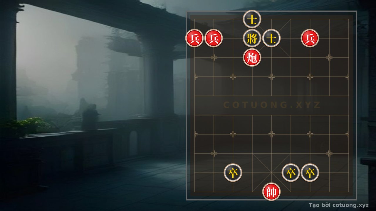 Thế cờ: Red General Chess: Strategy to Break the Black Formation — Cờ Tướng Online