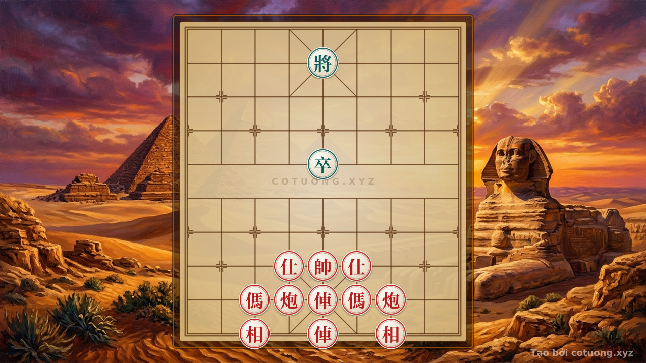 Thế cờ: Rapid Counterattack Secrets: How to Reverse the Flow When Black is Down to King and Pawn — Cờ Tướng Online
