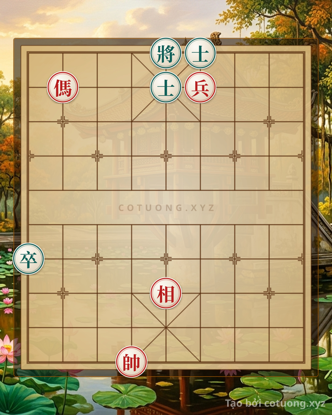 Challenge: The 'Horse Piercing Advisor' Mating Attack - Red Wins in 6 Moves - Can you solve it?
