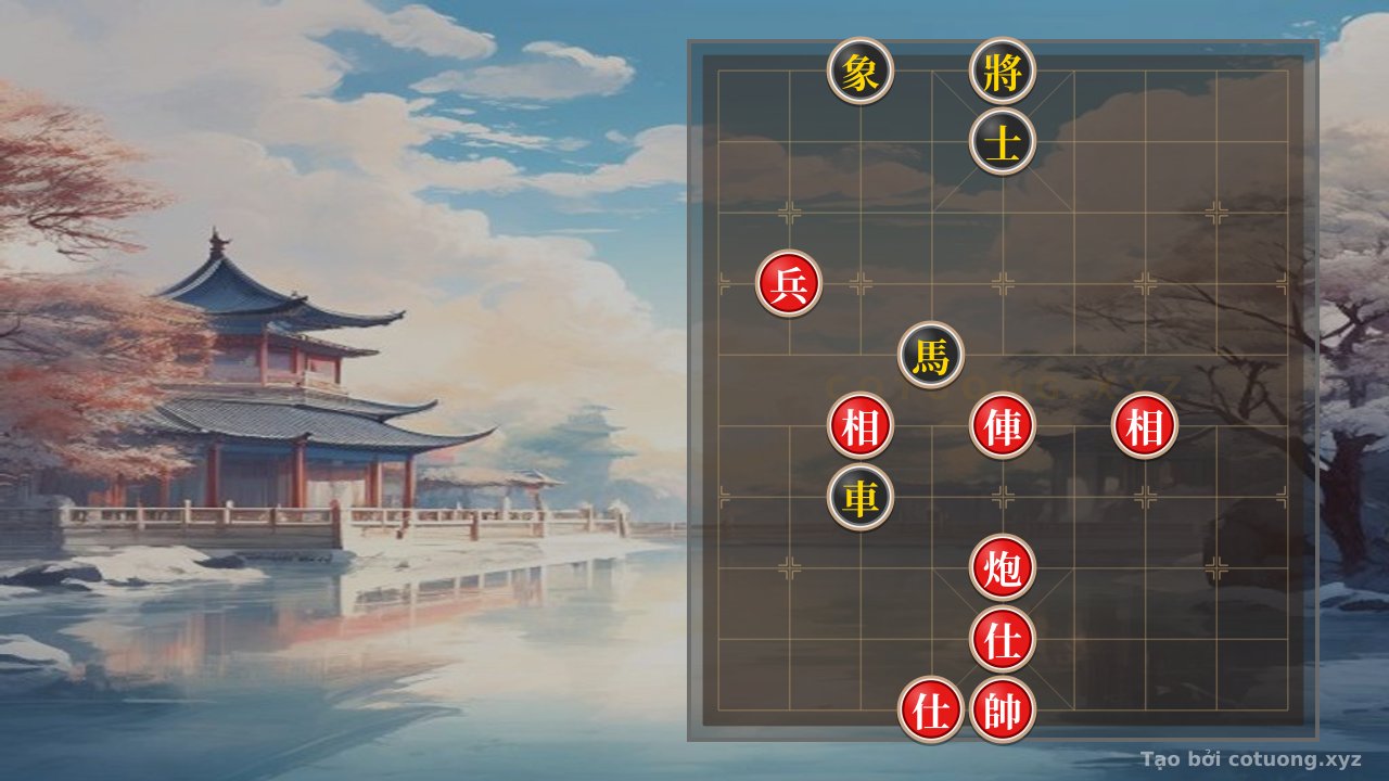 Thế cờ: Xiangqi: Rook Cannon Pawn 2 Advisors 2 Elephants vs Rook Horse Advisor Elephant - Extremely Deep — Cờ Tướng Online