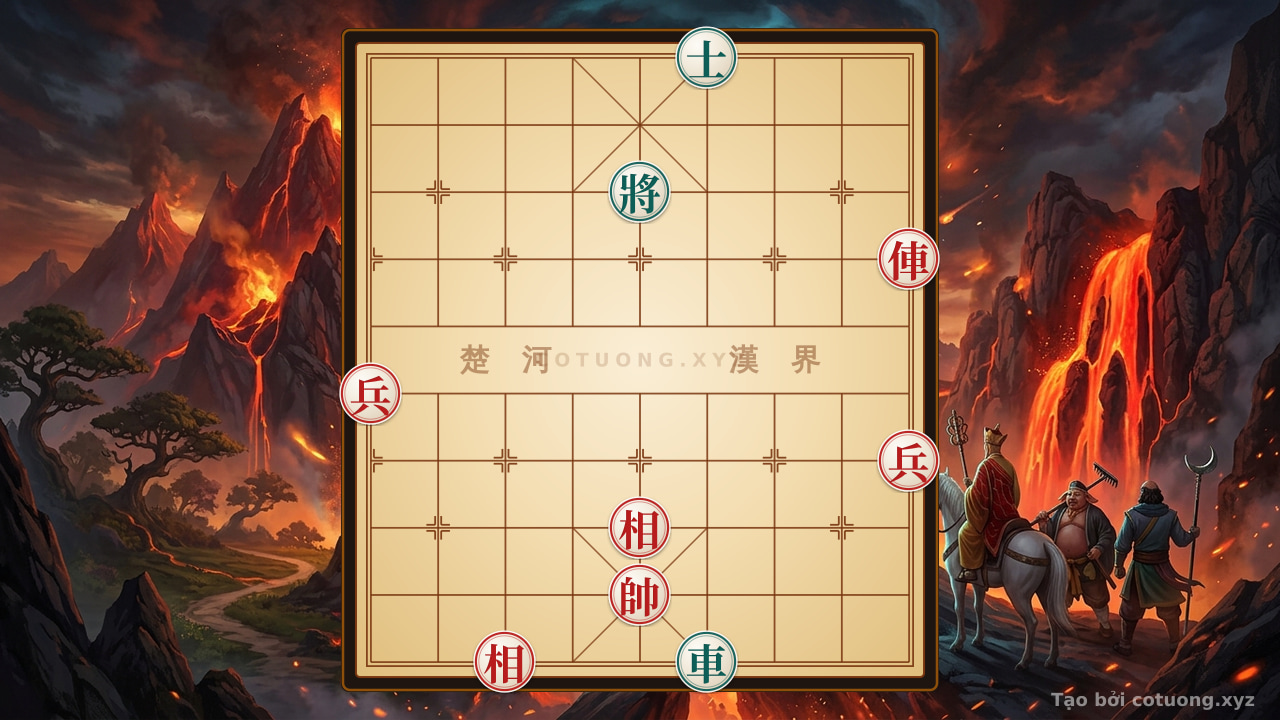 Thế cờ: Xiangqi: The 'Isolated Black Advisor' Formation - Defensive Tactics from the Black Side — Cờ Tướng Online
