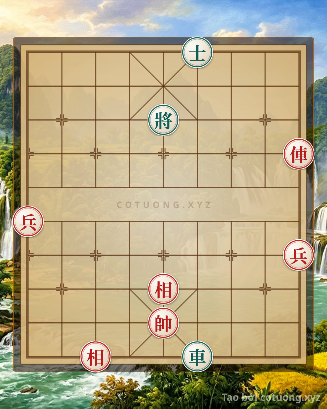 Challenge: Xiangqi: The 'Isolated Black Advisor' Formation - Defensive Tactics from the Black Side - Can you solve it?