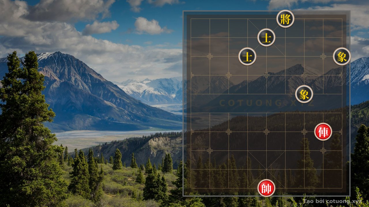 Thế cờ: The Death Trap: Red Chariot on 2nd Rank 4th File Checks the Black General - Vietnamese Chess Strategy — Cờ Tướng Online