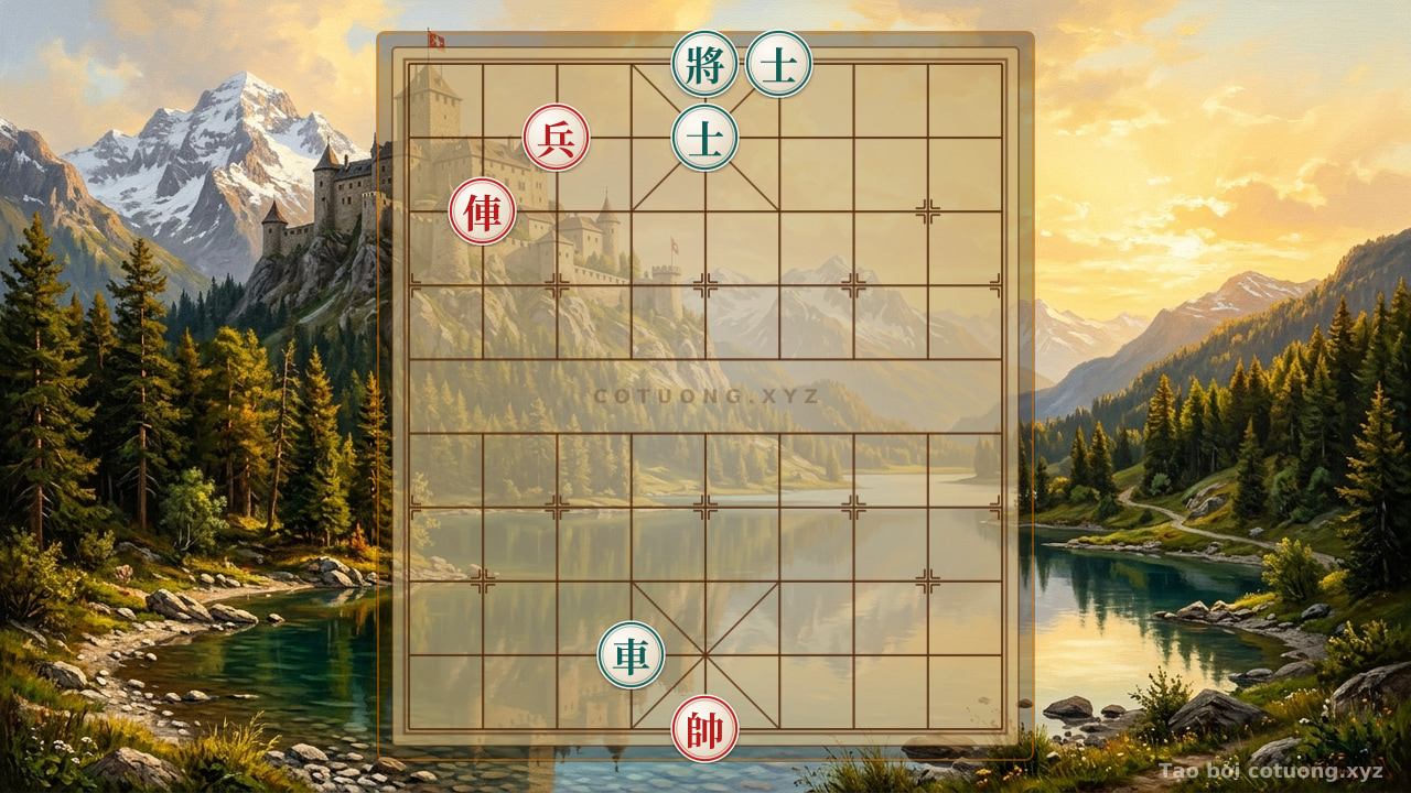 Thế cờ: Xiangqi 360: Defensive Tactics with Black Rook and Bishops - Learn from This Key Position — Cờ Tướng Online