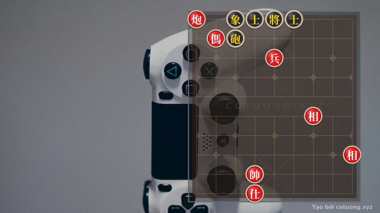 Thế cờ: Xiangqi (Chinese Chess) Strategy: Red Crushes Black in 5 Moves - Empty Cannon and Forking Tactics — Cờ Tướng Online