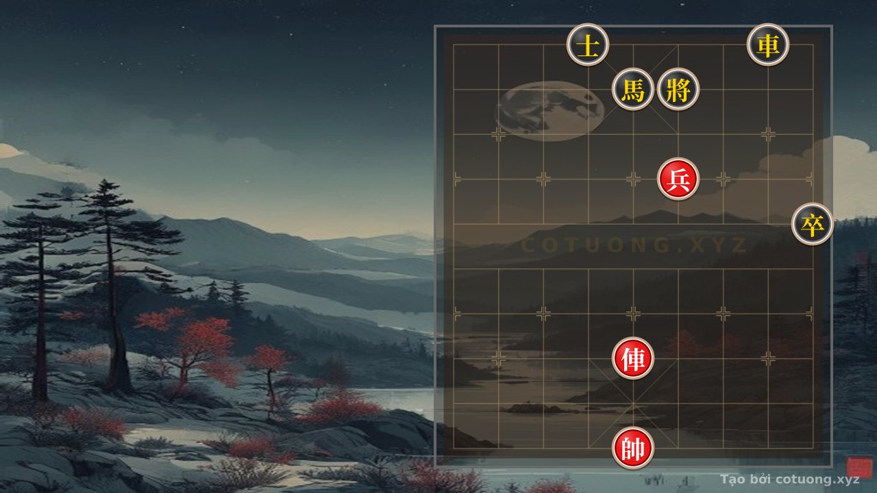 Thế cờ: Black Bishop on File 4 Rank 10: The Art of Patience and Counterattack — Cờ Tướng Online
