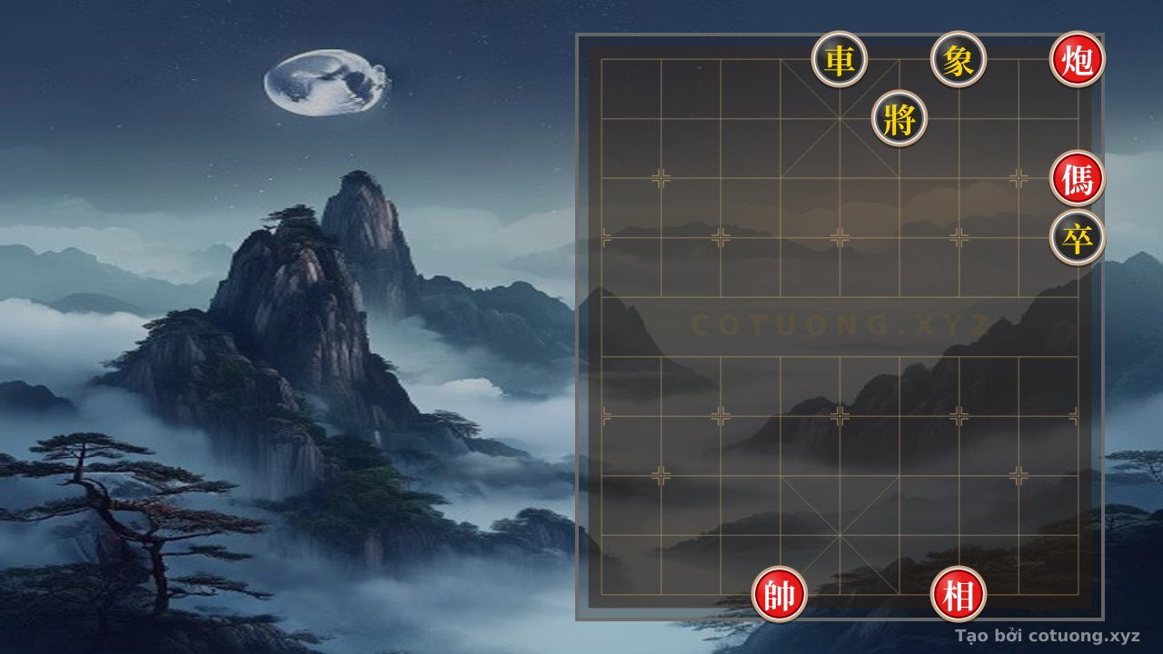 Thế cờ: Defensive Tactics in Xiangqi: Black Chariot at 5-10 and Black Elephant at 7-10 - Basic Defensive Strategies — Cờ Tướng Online