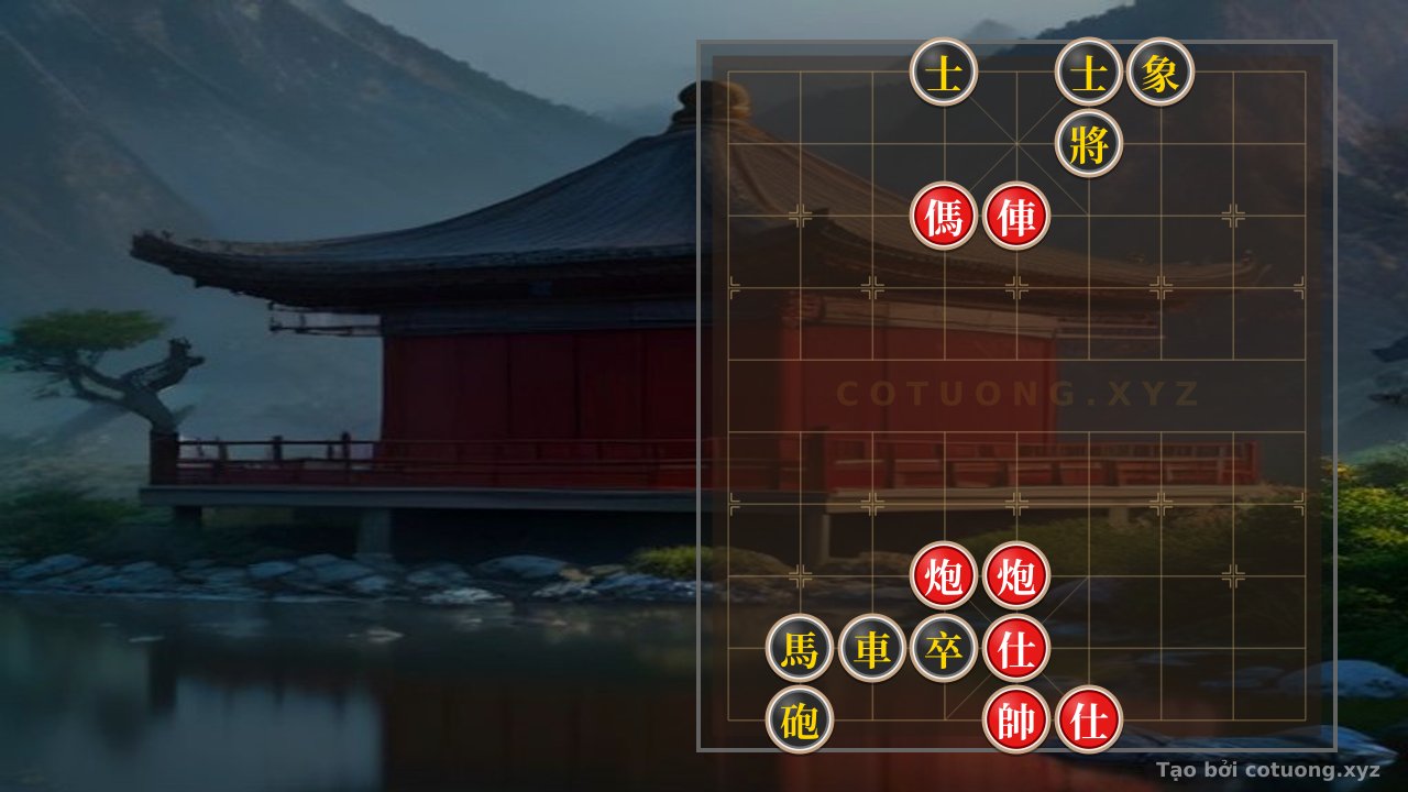 Thế cờ: Xiangqi Pro Tips: Breaking Black's Formation with 'Chươt đâm xe' - AI Master's Strategy — Cờ Tướng Online
