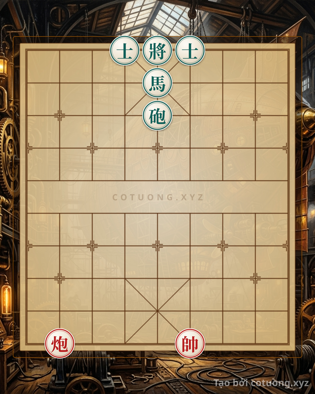 Challenge: Xiangqi: Red General's Crushing Strategy Against Black Horse - Mastering the Board - Can you solve it?