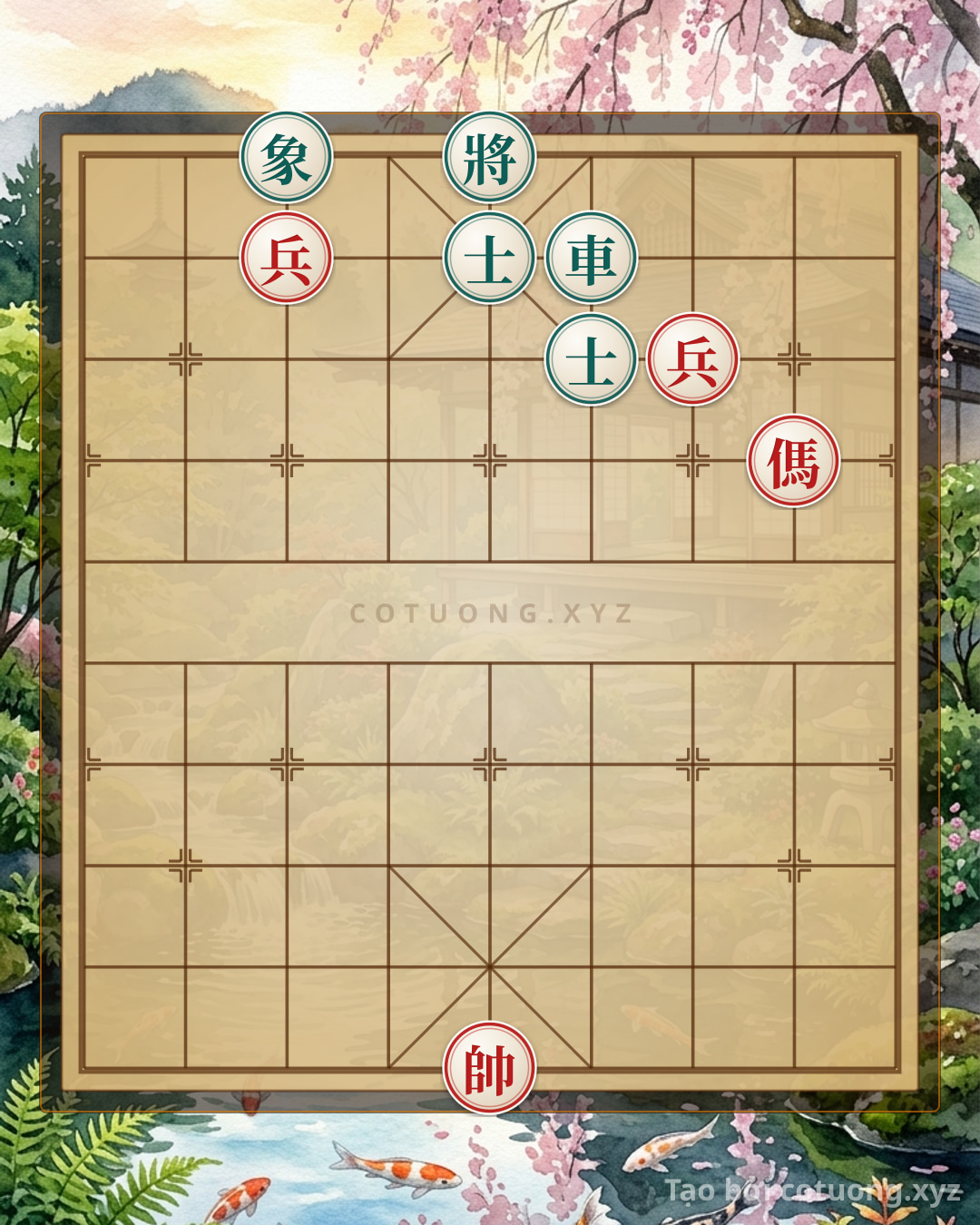 Challenge: Xiangqi AI Master: Defeating the Black Chariot with the Scholar's Horse Tactics - Can you solve it?