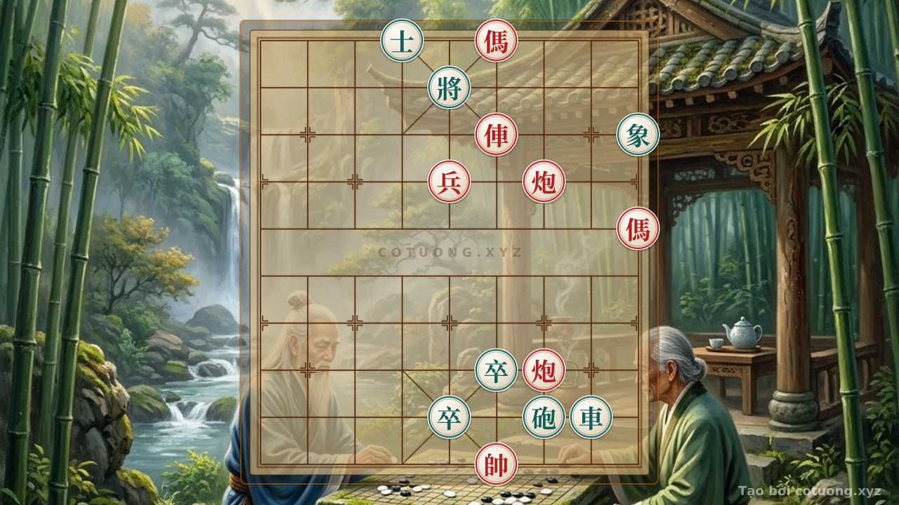 Thế cờ: The Battle of the King: 