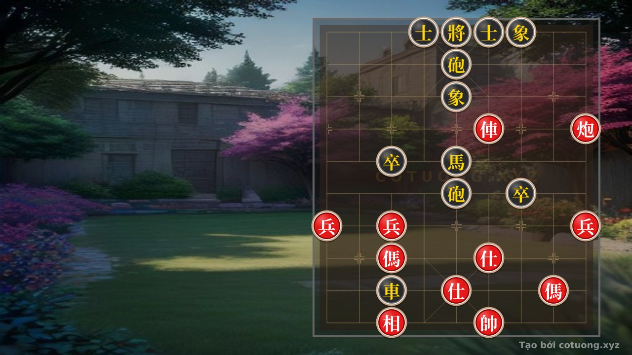 Thế cờ: Red General: Double Horse Leg Strategy - How to Break Through a Rigid Defense — Cờ Tướng Online