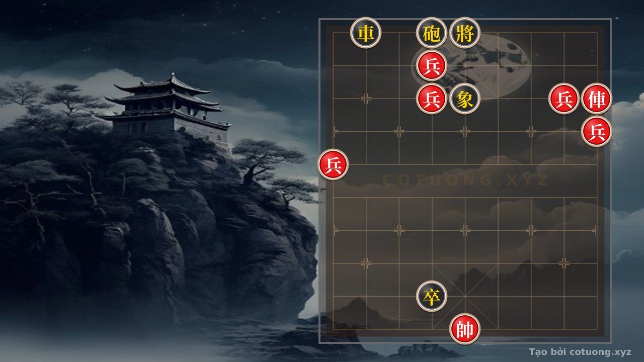 Thế cờ: Red General Chess: Strategy 'Rook Straight Rush' - Attacking from a Disadvantaged Position — Cờ Tướng Online