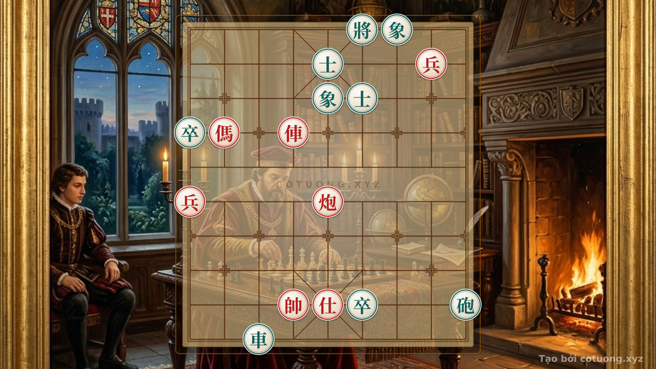 Thế cờ: The Secret to Breaking the Immortal Chess Strategy: Red Rook Cannon Horse vs. Black Rook Cannon with 2 Guards and 2 Elephants — Cờ Tướng Online