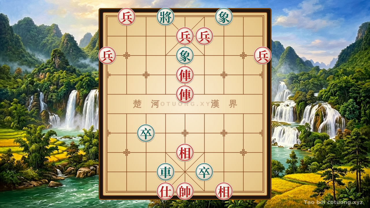 Thế cờ: Xiangqi: The Battle of Life and Death - The Unparalleled Struggle Between Red and Black — Cờ Tướng Online