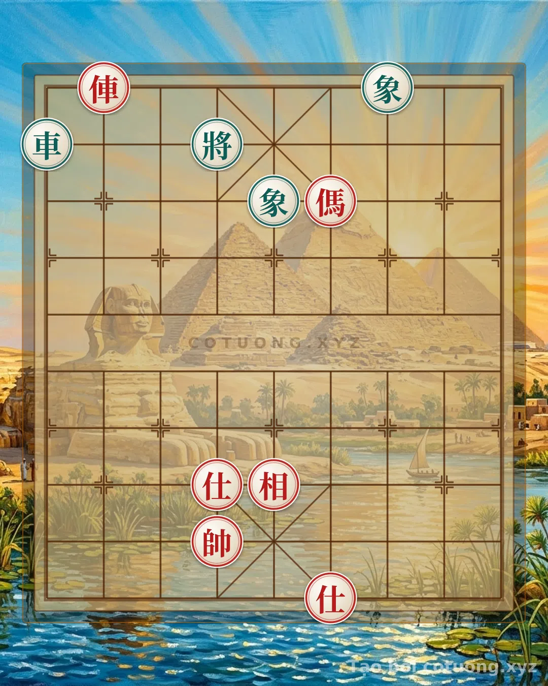 Thế cờ: The Xiangqi Position 'Chariot vs. Elephant' - Defensive Tips for the Black Player — Cờ Tướng Online
