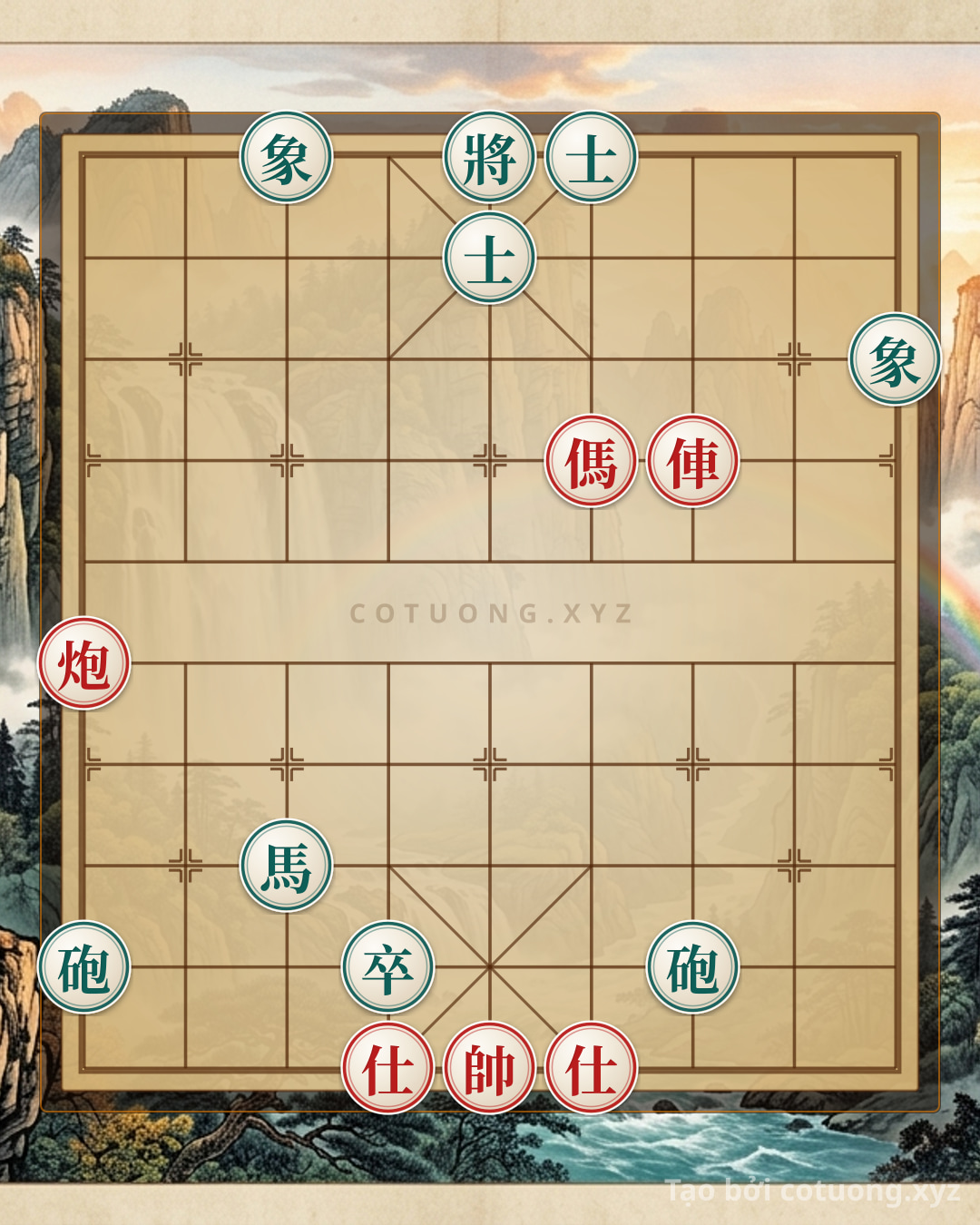 Challenge: Red General Chess: Mastering Defensive Tactics - Can you solve it?