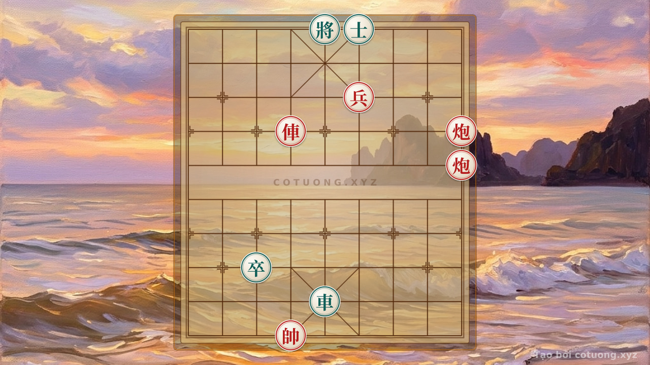 Thế cờ: Xiangqi: Defensive Counterattack Tactics in the 'Red Chariot Trapping the General' Formation — Cờ Tướng Online