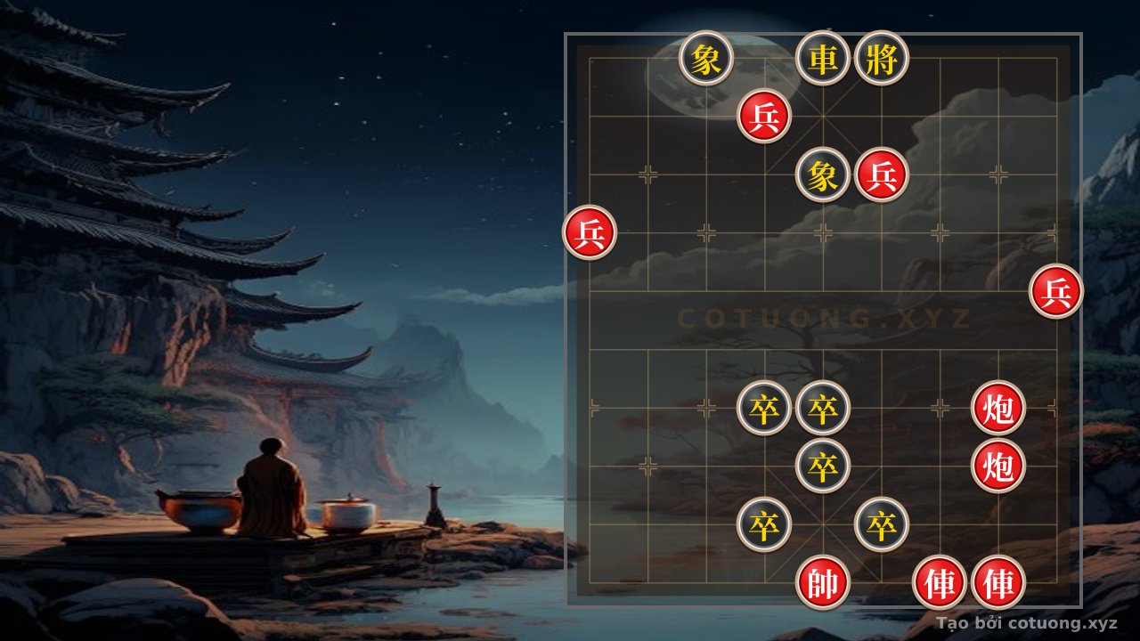 Thế cờ: The 'Wu Ku' Defense Strategy - Building an Unbreakable Formation from the Black Side — Cờ Tướng Online