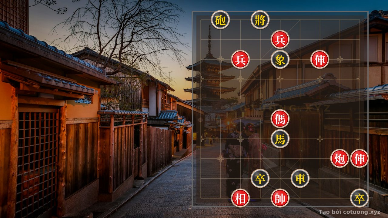 Thế cờ: Defensive Xiangqi Position Analysis: The Art of Neutralizing Pressure and Waiting for Counterattacks — Cờ Tướng Online