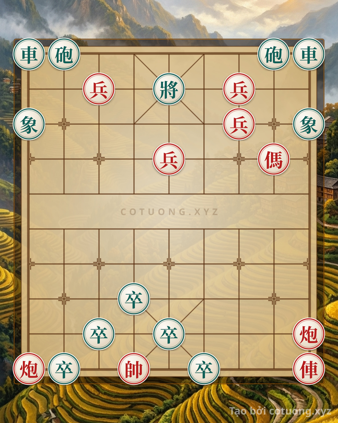 Challenge: The Red Defense: Red Flips the Black General's Position - Can you solve it?