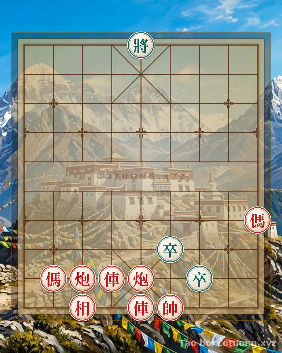 Challenge: Song Mã Đánh Tướng Đen: A Precise Checkmate Strategy in Chinese Chess - Can you solve it?