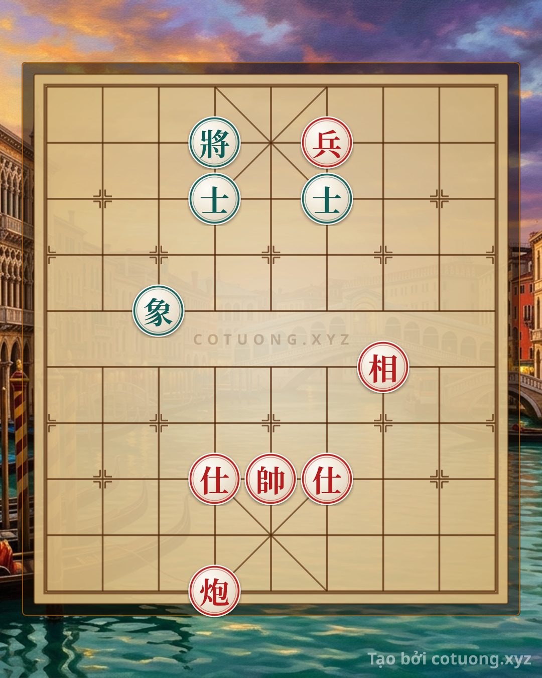Challenge: Xiangqi: The Red's Deceptive Strategy - The 'Empty Cannon' Formation and Killing Moves - Can you solve it?
