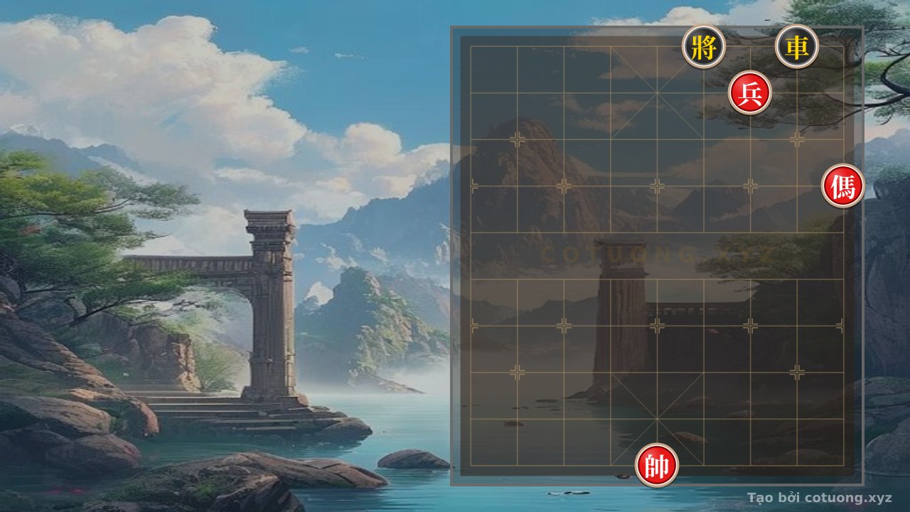 Thế cờ: Red Pawn 'Hook' - Strategy to Checkmate the Black General in Xiangqi — Cờ Tướng Online