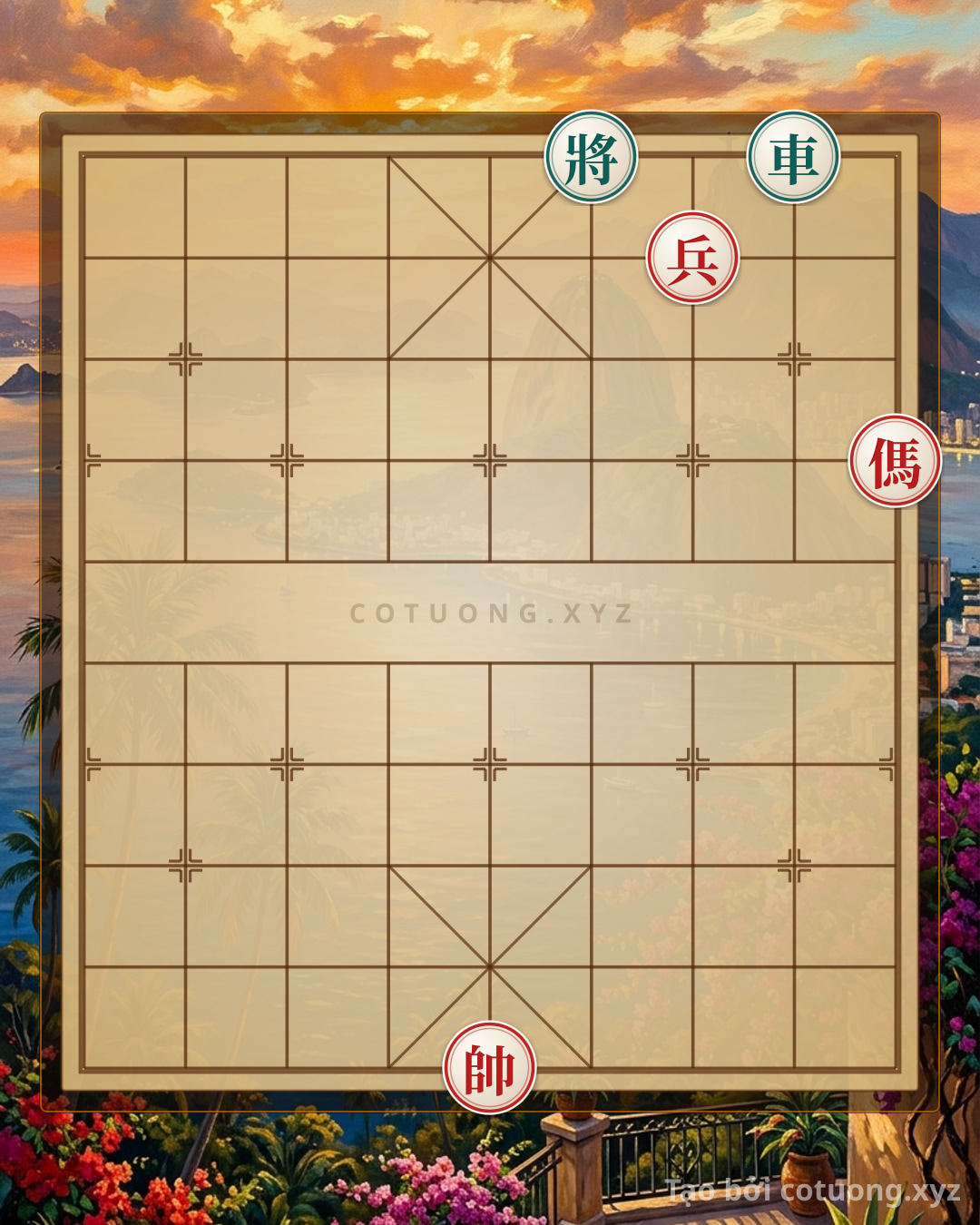 Challenge: Red Pawn 'Hook' - Strategy to Checkmate the Black General in Xiangqi - Can you solve it?
