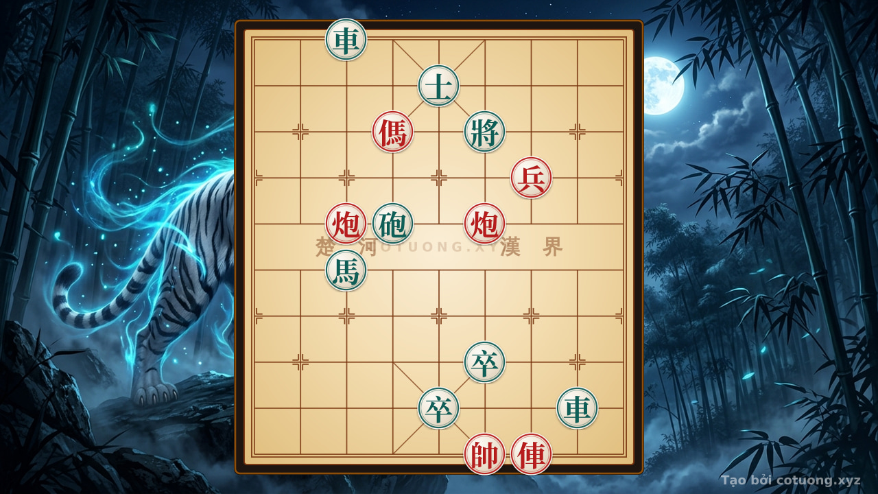 Thế cờ: Defensive Counterattack Art: 