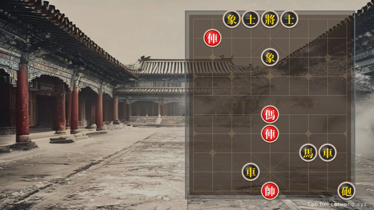 Thế cờ: Endgame 2 Rooks and Horses vs. 2 Cannons and Horses: Tactical Secrets for Players — Cờ Tướng Online