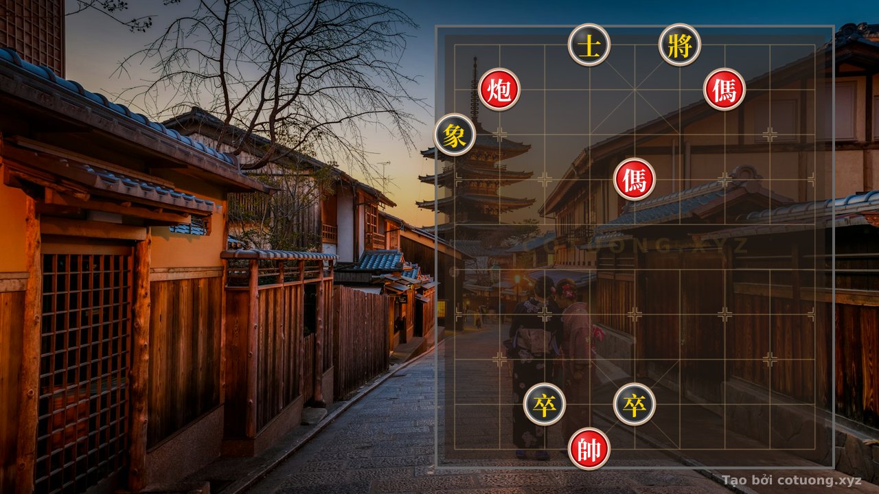 Thế cờ: Xiangqi: The Deadly Trap in the Double Horse Exchange — Cờ Tướng Online